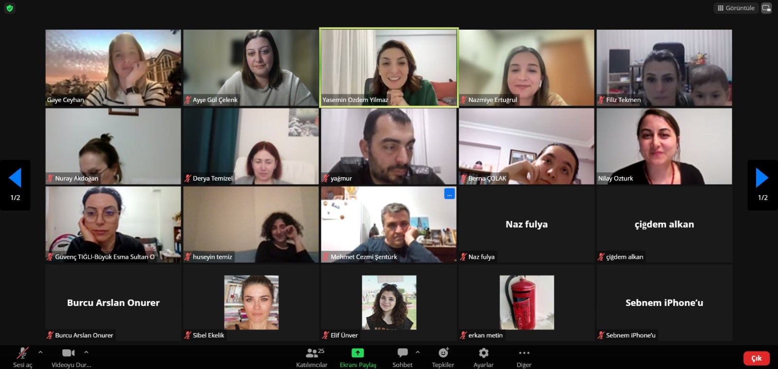 SOBİD Projesi 1. Mesleki Gelişim Programı Kapsamında Çevrimiçi Buluşmalar